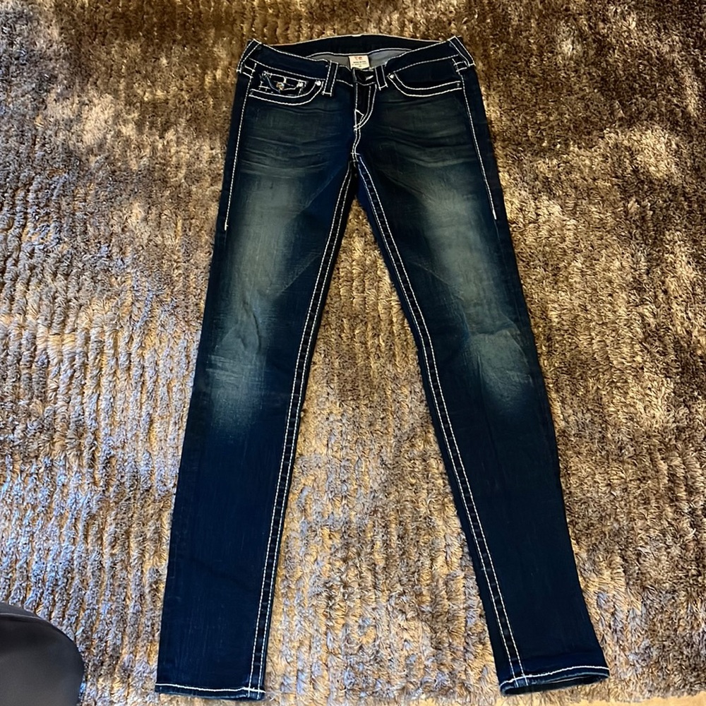 True Religion size 29 skinny leg jean
